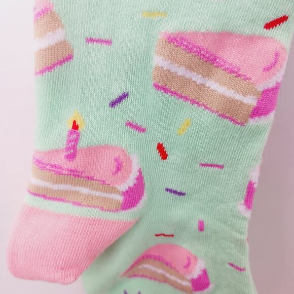 Sock It To Me Crew Women Boy Birthday Cake Party Candle Icing Sprinkle NWT NEW - Picture 6 of 9